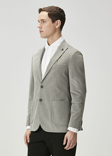 Beymen Club Çağla Kadife Dokulu Ceket - 4