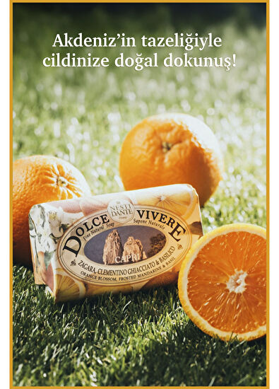 Nesti Dante Dolce Vivere Capri Leke Karşıtı Aydınlatıcı Fesleğen ve Portakal Katı Banyo Sabunu 250 gr - 5