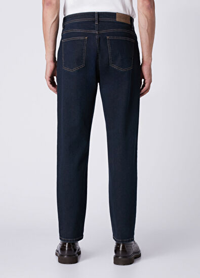 Beymen Club Slim Fit Dark Wash Navy Blue Jeans - 3