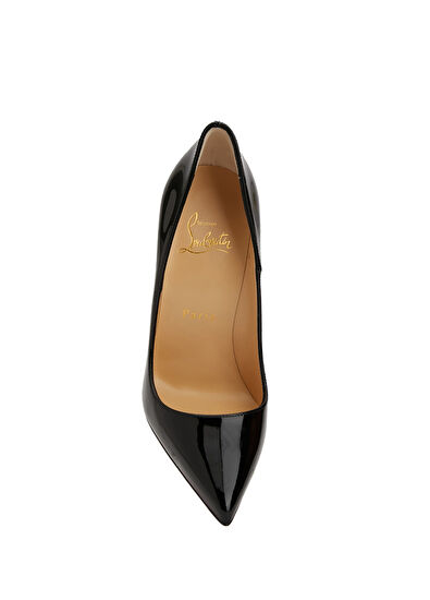 So Kate Siyah Deri Stiletto - Görsel 6