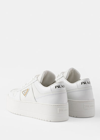 Downtown Bold Beyaz Deri Kadın Spor Ayakkabı - Görsel 4