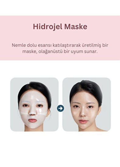 Dermal Seoulface Kolajen Hydrojel Şeffaflaşan Eriyen Yüz Maskesi 34 gr - 6