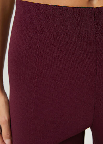 Beymen Club Plum Knit Trousers - 5