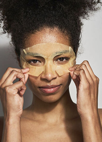 Dr. Dennis Gross DermInfusions™ Sıkılaştırıcı ve Onarıcı Kağıt Göz Maskesi  - 3