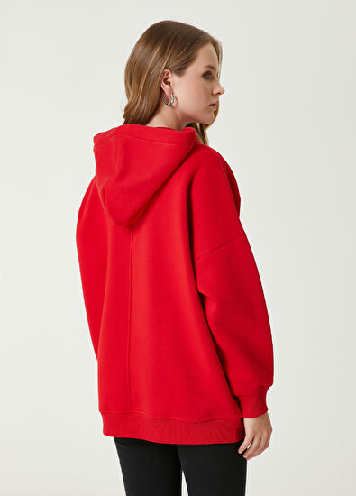 Red Hoodie Beymen Club Red Hoodie - 6