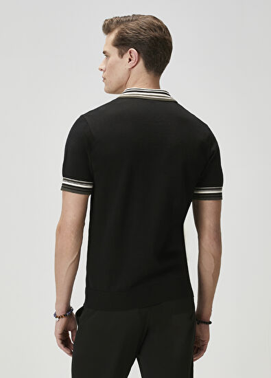 Beymen Club Siyah Polo Triko - 5