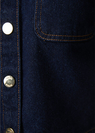 Beymen Club Indigo Mini Denim Ceket - 7