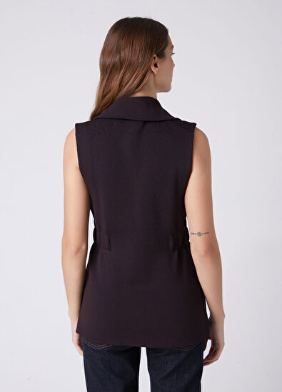 Beymen Club Mürdüm Beli Lastikli Yelek - 5