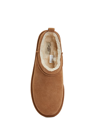 Classic Micro Taba Kadın Süet Bot - Görsel 6