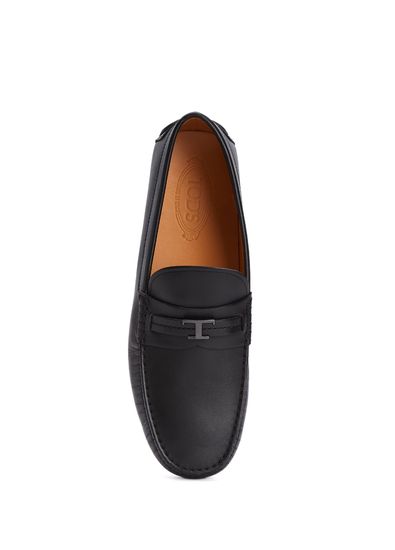 Tod's 76L City Siyah Erkek Deri Driver - 4