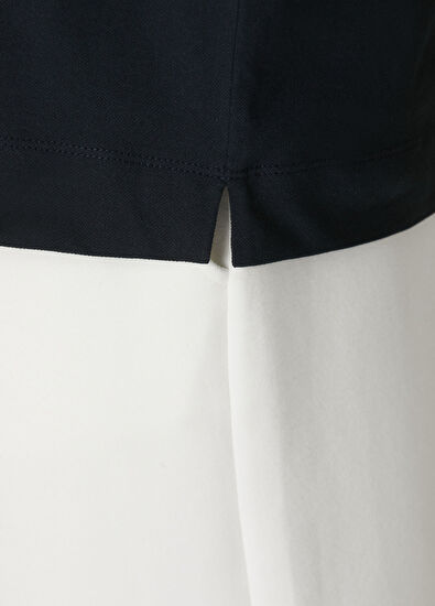 Beymen Club Lacivert Relax Fit Lycralı Pike -Tshirt - 7