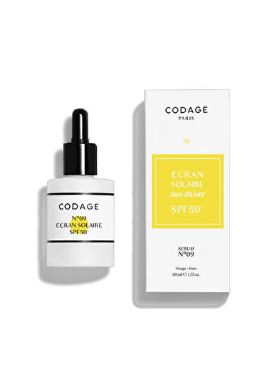 Codage Paris Serum No 09 Sun Shield SPF50+ Güneş Koruyucu Cilt Serumu 30 ml - 7