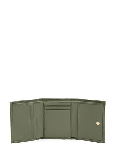 Beymen Club Haki Kadın Deri Cüzdan - 4