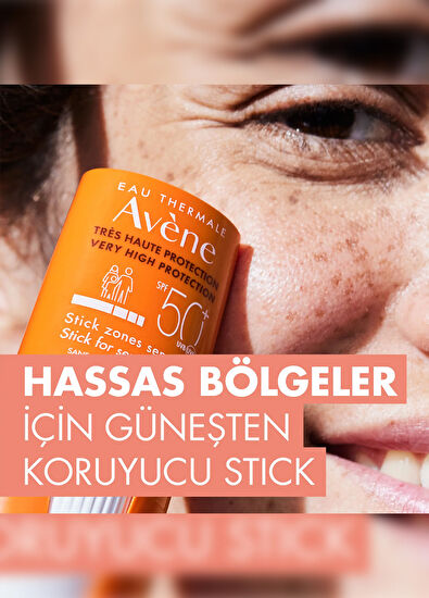 Avene EAU Thermale Stick Zones Sensible SPF 50+ Sunscreen Stick 8 g for Sensitive Areas - 7