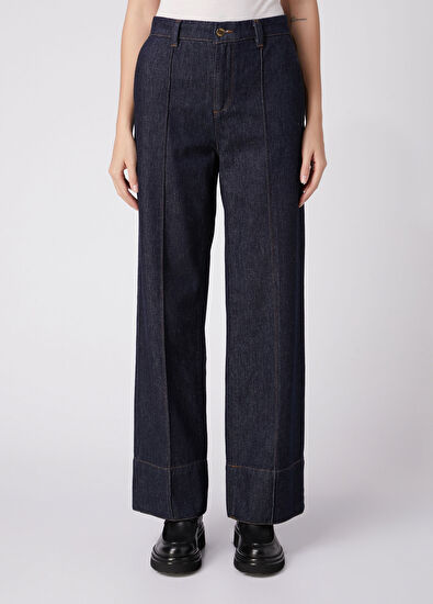 Beymen Club Straight Fit Lacivert Jean Pantolon - 3
