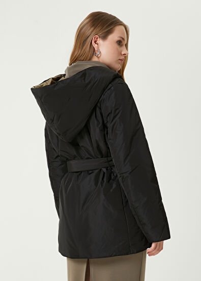 Beymen Club Siyah Çift Taraflı Mont - 6