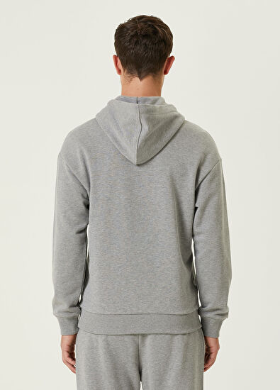 Beymen Club Gri Kapüşonlu Sweatshirt - 4