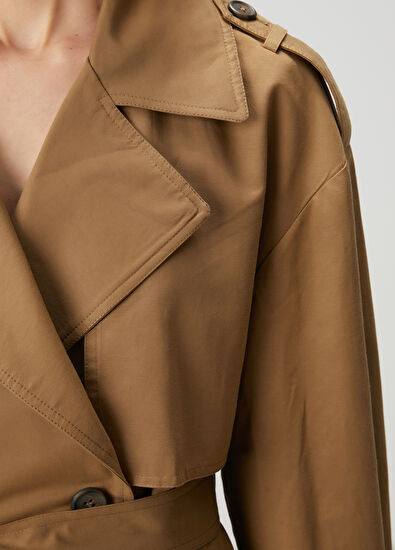 Beymen Club Haki Pardösü - 7