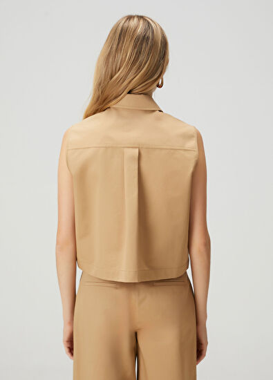 Beymen Club Beige Boxed Shirt - 5