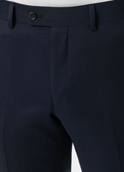 Beymen Club Navy Blue Classic Fine Wool Suit - 10
