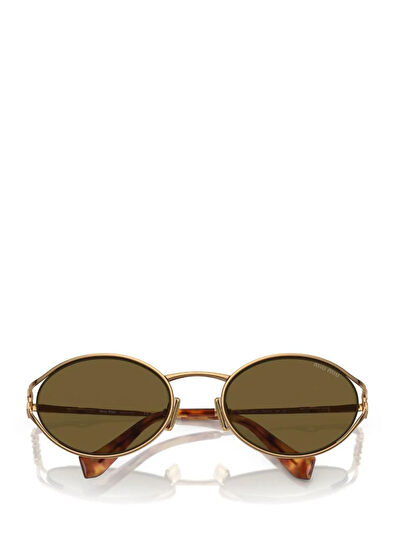 MU 52YS Gold Kadın Güneş Gözlüğü - Görsel 5