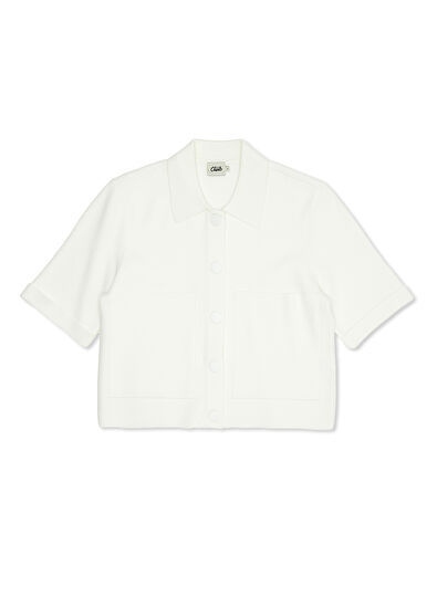 Beymen Club Beyaz Triko Ceket - 7