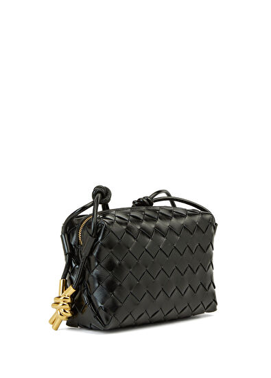 Loop Siyah Kadın Deri Çanta - Görsel 4