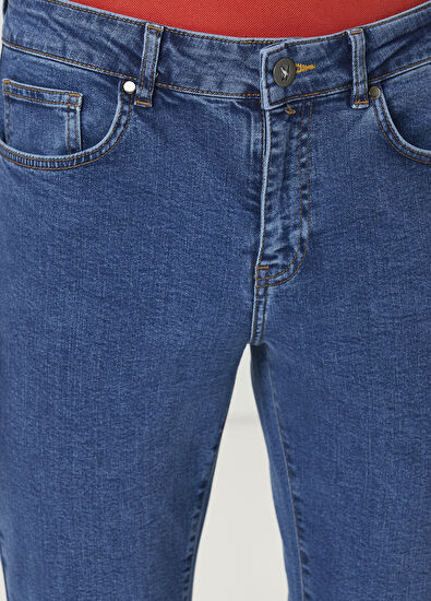 Beymen Club Mavi Jean Pantolon - 4