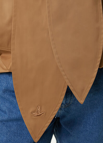 Beymen Club Vizon Fularlı Kapüşonlu Mont - 6