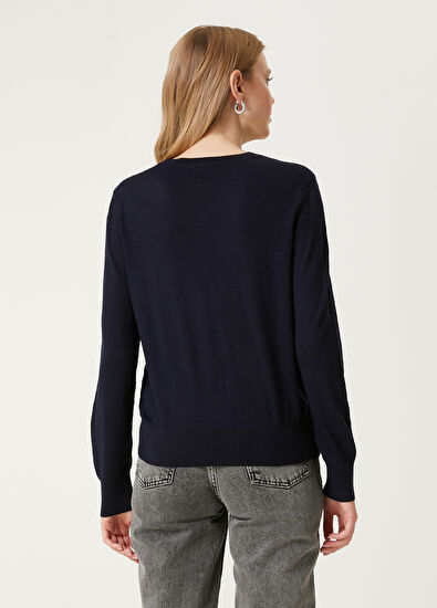 Beymen Club Lacivert Yün Kazak - 6