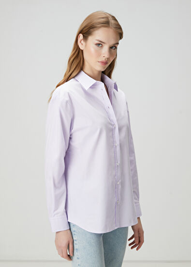 Beymen Club Lilac Shirt - 3