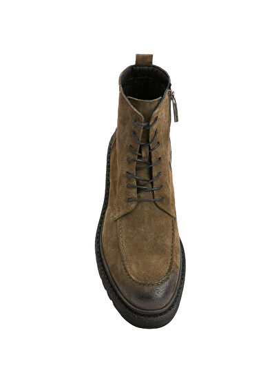 Beymen Club Haki Erkek Süet Bot - 4