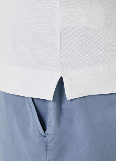 Beymen Club Slim Fit Beyaz Hakim Yaka Polo T-shirt - 6