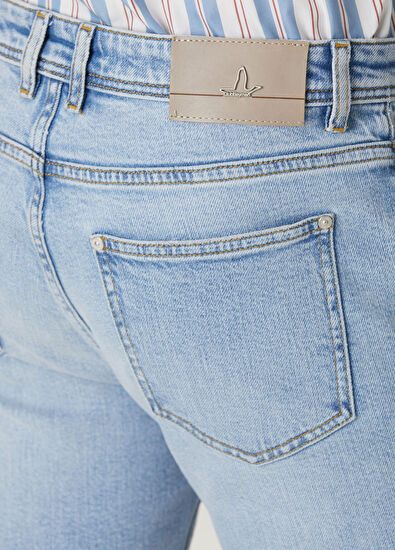 Beymen Club Slim Fit Buz Jean Pantolon - 5