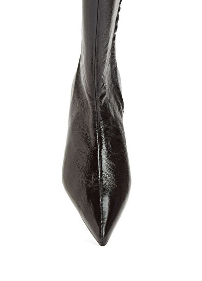 Beymen Club Black Women's Leather Boots - 4