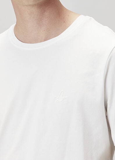 Beymen Club White Basic T-Shirt - 7