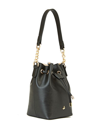 Beymen Club Soho Update Mini Siyah Kadın Büzgülü Çanta - 3