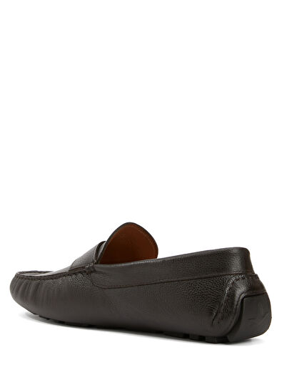 Beymen Club Brown Men's Leather Loafers - 3