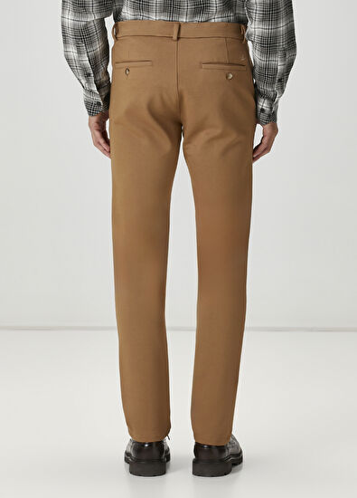 Beymen Club Deve Tüyü Beli Kordonlu Örme Chino Pantolon - 3