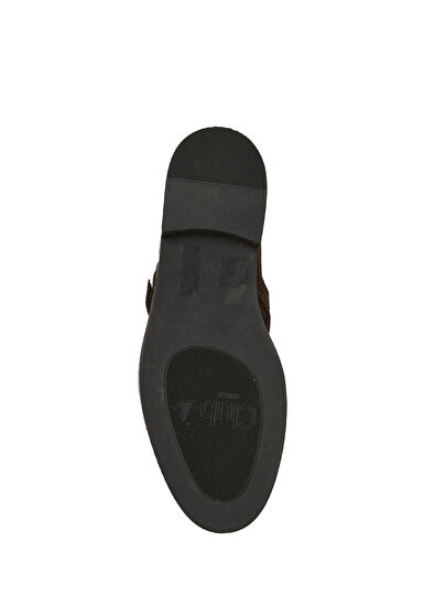 Beymen Club Kahverengi Tokalı Kadın Süet Ayakkabı - 5