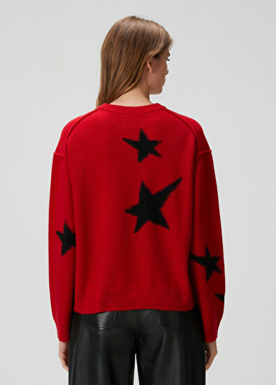 Zadig&Voltaire Markuz Kırmızı Kaşmir Kazak - 4