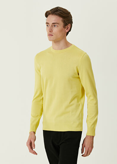 Beymen Club Sarı Basic Kazak - 3