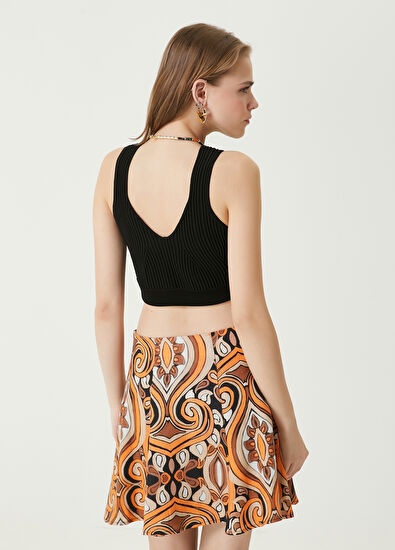 Beymen Club Black Crop Knit Tank Top - 6