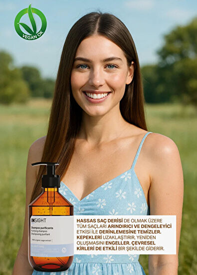 Insight Clarifying Kepekli Saçlar İçin Arındırıcı Şampuan 350 ml - 4