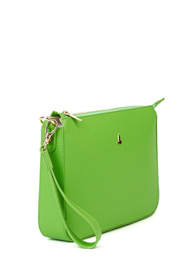 Beymen Club Light Green Logo Detailed Women's Hand Portfolio - 3