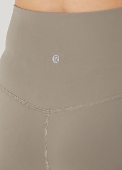 Align High Rise Crop Haki Tayt - Görsel 5