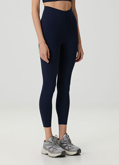 Glow Up Super High Rise Lacivert Tayt 25" - Görsel 4