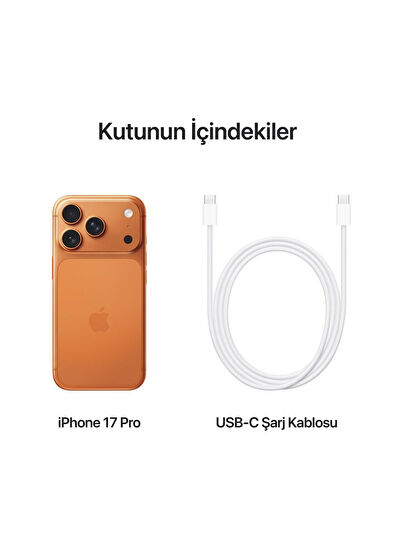 Apple iPhone 17 Pro 1TB Kozmik Turuncu Akıllı Cep Telefonu MG8Q4TU/A - 5