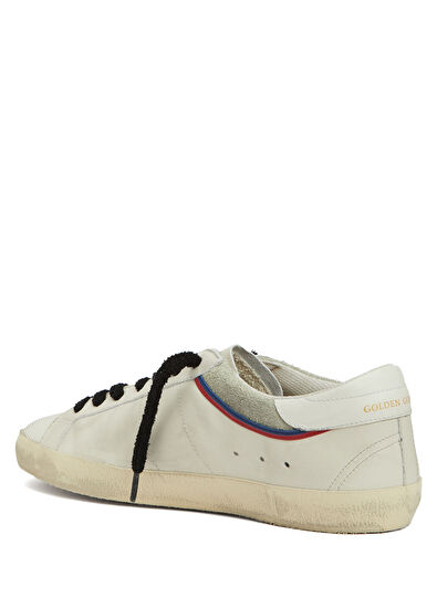Golden Goose Super-Star White Grey Men's Leather Sneakers - 3