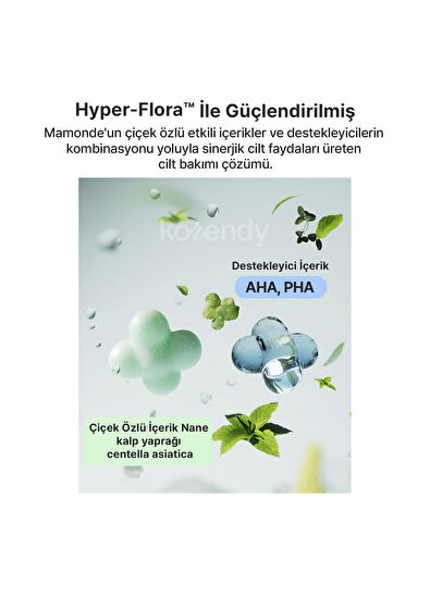 Mamonde Amazing Deep Mint Charcoal-ate Mask To Foam Cleanser Gözenek Arındırıcı ve Serinletici Nane & Kömür İçeren Maske Köpük Temizleyici 135 gr - 6